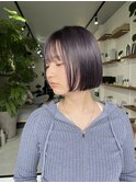 ボブ、顔まわりレイヤー