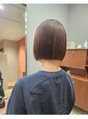 お手入れ簡単☆切りっぱなしボブ