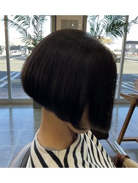 ラポールヘア ヨークベニマル田彦西店 ショートボブ＊アッシュブラウン