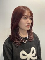 サロンドジョー(salon de joe) 【井上】レイヤーカット韓国顔まわりフェイスレイヤー横浜