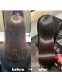 髪質改善/縮毛矯正/美髪/艶髪/弱酸性縮毛矯正/美髪ストレート