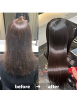 エノア 銀座(ENORE)&nbsp;髪質改善/縮毛矯正/美髪/艶髪/弱酸性縮毛矯正/美髪ストレート