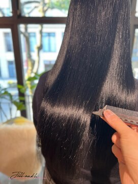 ジル アンク(Jill ankh) 《姫路　Jillankh》ブルーブラック　暗髪　艶髪　ロング