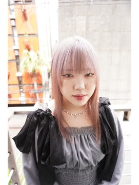 シィーム(cime) ホワイトピンクカラー