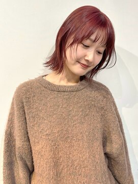 ディッセンバー 伊勢崎(December) ピンクベージュ/ピンクカラー/ブリーチカラー