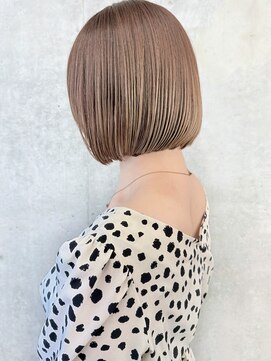 ラウンジ モリオ イケブクロ(Lounge MORIO Ikebukuro) ボブレイヤー切りっぱなしボブハッシュカットレイヤーボブ