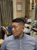 理髪 三軒家 板橋店&nbsp;アイロンパーマ×スキンフェード