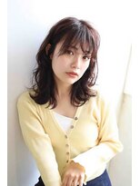 アミー エムズヘアー 北千住(Ami M’s hair)&nbsp;ミディアムボブ