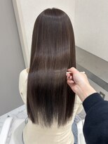 イオエ 表参道(ioe)&nbsp;暗髪/グレージュ／透明感カラー/髪質改善/縮毛矯正