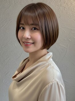 ソオスフェール(SO sphere)の写真/＜霧島/大人の圧倒的艶髪カラー！口コミが物語る高評価サロン＞大人女性のためのこだわりヘアケアを。