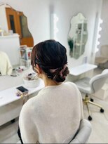 ルノンルージュ(Renon Rouge)&nbsp;ゆるふわシニヨン