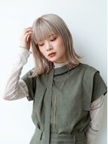 アッシュ 川口店(Ash)&nbsp;髪質改善/透け感グレージュ/前髪パーマ/ハイライト/川口駅/川口