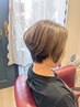 【白髪を生かしたカラー】似合わせカット＋tokioトリートメント