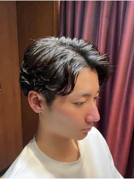 ヘアモードキクチ 日本橋室町店 日本橋室町　毛流れパーマ　ウェーブパーマ