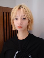 ハンク 表参道(Hank.)&nbsp;広がりを抑えるハイトーンボブ