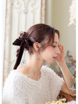 シャルメ 池袋(CHARMER) 結婚式に大人気カチモリスタイルで大人っぽく！