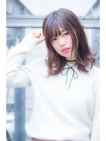 ヘアサロンエム 川越(HAIR SALON M)&nbsp;ナチュラルミディアムボブ