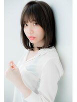 ローレン(LOREN)&nbsp;＊LOREN＊暗髪×透明感大人のエイジングケアワンカールロブ