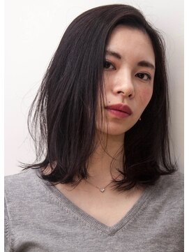 ヘアメイク エイト キリシマ(hair make No.8 kirishima) 〔No.8 中村〕ロブ　アンニュイ　ニュアンス