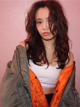 ソルトウォーター(SALT WATER) SUSAKI外国人風センターパートグレージュロブ