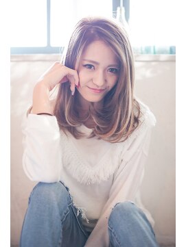 コットン 平塚店(Cotton) 【cotton平塚】外国人風/レイヤー/ロブ/ハイライト