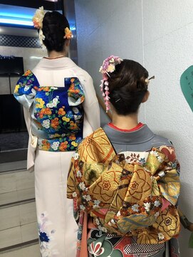 ヘアーブティック アート21ハーツ店 着付け