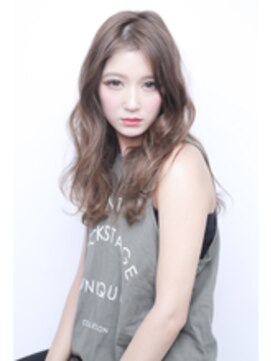 ヘアリゾートエーアイ 北千住店(hair resort Ai) ロングレイヤー/マロンベージュ/Ａラインボブ/かきあげ/北千住