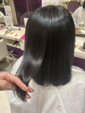 ハピネス 河原町店(Happiness) 髪質改善 レイヤーカット ベージュ グレージュ 20代 30代 40代