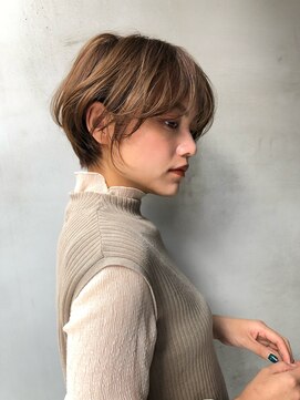 エムプラス 二子玉川(Mplus) 耳に掛けやすい◎ シンプルショート Mplusミズイデ