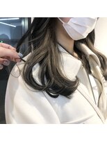 エイト 博多店(EIGHT hakata)&nbsp;イヤリングカラー×ベージュ