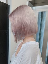 ベレーザシェルト(Beleza scelto)&nbsp;ba1385_アッシュピンクホワイトラベンダーパールベージュボブ