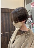 '’ラインにこだわり''なハンサムショート