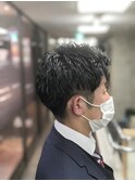 ツイストパーマMIXスタイル