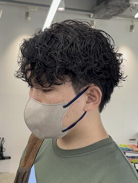 フィフス 天神大名(fifth) 波巻きスパイラルパーママッシュウルフツイストスパイラルメンズ