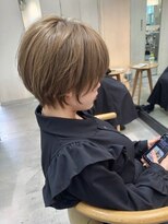 ミィ 浦和(mee)&nbsp;前髪/マチルダボブ/ピンクベージュ/インナーグレージュ/浦和