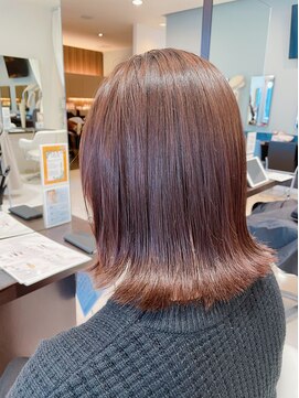 アメイジングヘアー 美沢店(AMAZING HAIR) ツヤ髪/外はね/切りっぱなしボブ/ナチュラル/20代30代40代