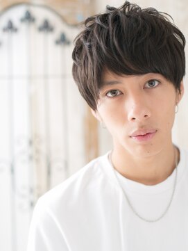 モッズヘアー メン 戸田公園店(mod's hair men) ニュアンスパーマでアレンジ効くマニッシュショートd戸田公園