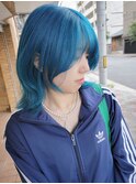 アクアブルー×ウルフレイヤー