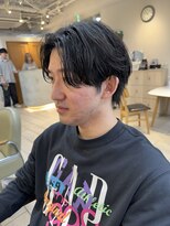 テトラ バイ ネオリーブ 横浜西口店(tetra by neolive)&nbsp;横浜★センターパートのカルマパーマ