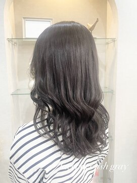 カラークチュール(Color Couture) ショコラアッシュ/ストレートパーマ/ふんわりカール/色っぽボブ