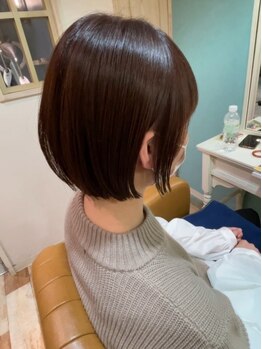 ステアーズバイケー 上尾店(StairS by K)の写真/ダメージレスのカラ-剤使用＊白髪染めで暗くなりすぎたくない、つや感を出したい方におすすめ[上尾/上尾駅]