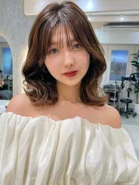 ロンドネートゥル 新潟(Lond naitre) くびれミディアムヘア（新潟/万代）