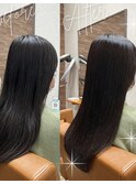 髪質改善ストレート