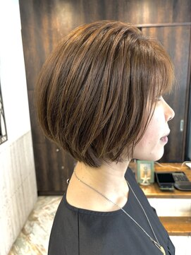 リノナ(Linona) ★似合わせカットグレーベージュ髪質改善インナーカラー前髪