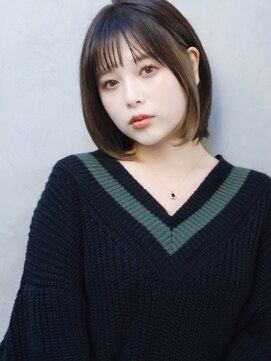 シルクレイ 新宿店(Silk-lei) 大人可愛いナチュラルボブ 垢抜け◎ 新宿