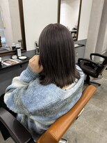 アジールヘア 北千住駅西口店(agir hair)&nbsp;グレージュカラー ミルクティーグレージュ 北千住