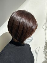 ヘアーストーリー (HAIR STORY)&nbsp;大人ショートボブ　マロンベージュ◎20代30代40代50代