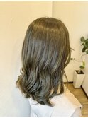 ブリーチなし＊オリーブブラウン