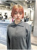 ぱつ姫カットボブ×ルーツカラー