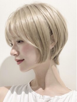 ジェニックバイノギオ(GENIC BY NOGIO)の写真/【朝10時前受付◎】SNSで人気の凄腕Stylistによる絶妙な骨格修正Cutで小顔効果UP。